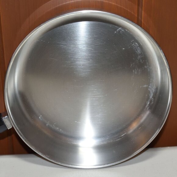 Vintage Farberware 1-Quart (7-inch) Saute Pan Stainless Steel Aluminum Clad - Picture 5 of 15
